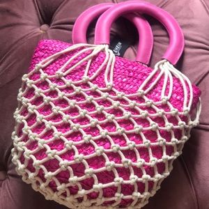 Raffia Market Tote